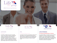Tablet Screenshot of lifeingroup.com